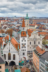 Fototapeta na wymiar Old Town Hall, Munich, Germany