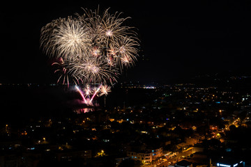feux d'artifices du 14 juillet