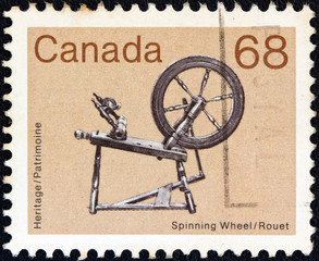 Spinning wheel (Canada 1982)