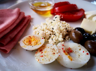 breakfast plate