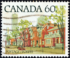 Ontario street scene (Canada 1982)