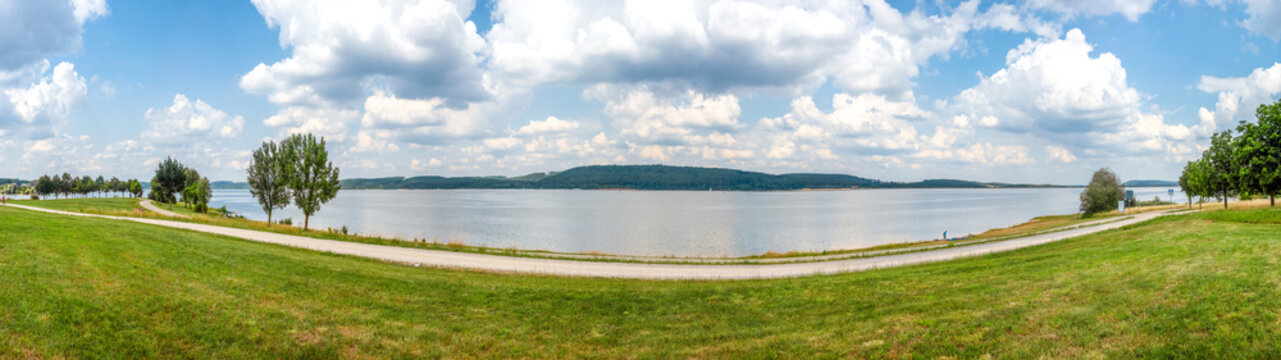 Gro&szlig;er Brombachsee, Ramsberg, Bayern, Deutschland 