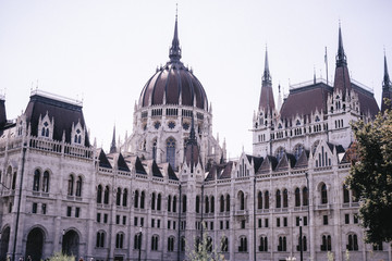 Fototapeta na wymiar Parlament Budapest Ungarn Architektur
