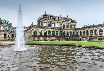 Deurstickers Zwinger Palace,  museum complex and most visited monument in Dresden, Germany © Sergey Kelin