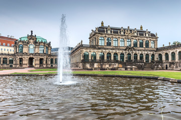 Zwinger Palace,  museum complex and most visited monument in Dresden, Germany