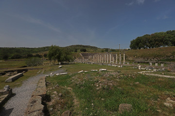 Fototapeta na wymiar Ancient city of Pergamon / Acropolis