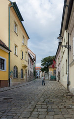 Fototapeta na wymiar Street View, Bratislava, Slovakia