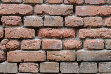 texture of old brickwork. brick background