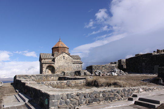 Armenia, Sevan. Surp Astvatsatsin church