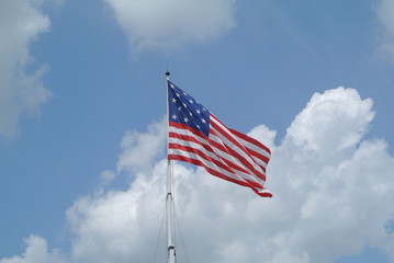 american flag of united states of america