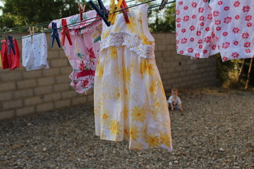 linge en &eacute;t&eacute;