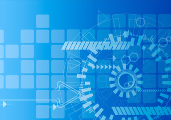 Creative technology background