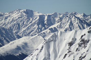 Tiroler Bergwelt im Winter