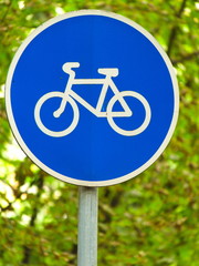 Bicycle Sign - 284542368
