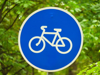 Bicycle Sign - 284542398