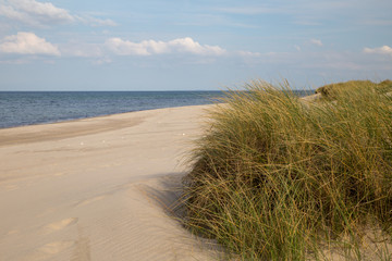 Sandstrand und Dünen an der Nordseeküste