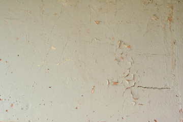 Peeling paint texture, old and scratched wall