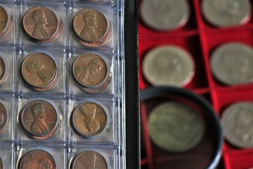 Numismatic, world coins collection 