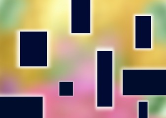 Beautiful illustration for interior decoration 