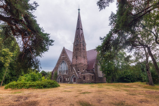 Primorsk, Russia - Church of St. Magdalene, Lutheran Church. Leningrad region near Vyborg.