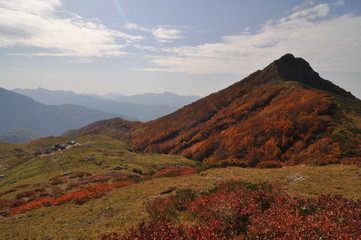 landscape in the mountains