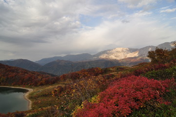 autumn in the mountains