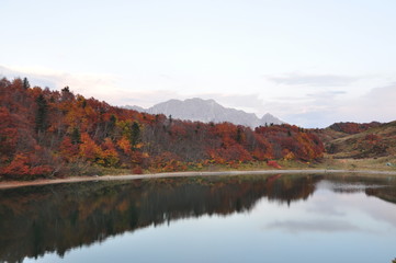 lake in autumn