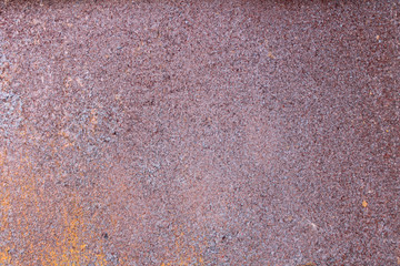 Fototapeta premium Old rusty brown iron surface