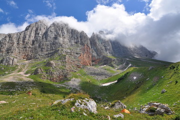 mountain landscape in the mountains