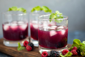glass of fresh juice