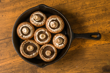 ブラウンマッシュルーム　Delicious Ingredients Brown Mushroom