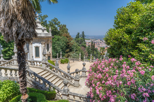 Sanctuaire Nossa Senhora dos Rem&eacute;dios &agrave; Lamego, Portugal