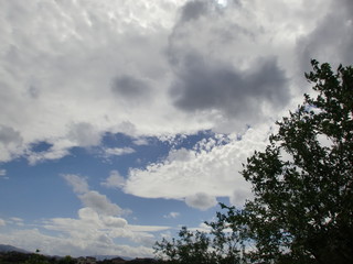 Obraz premium 黒雲