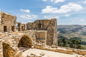 Ajloun Castle (Qalʻat ar-Rabad), is a 12th-century Muslim castle situated in northwestern Jordan. It was built by the Ayyubids in the 12th century and enlarged by the Mamluks in the 13th.