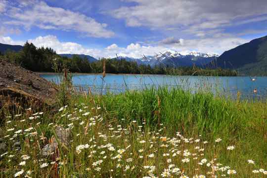Scenic Baker lake landscape in Washington state © SNEHIT PHOTO