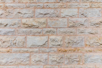 Beautiful stone background in Pella, Jordan