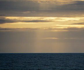 Obraz premium Coucher de soleil Soustons