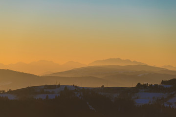 Mount Grappa in Italy