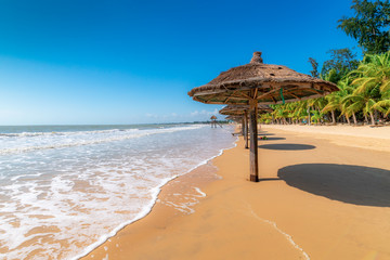 Summer coastal beach view in Zhanjiang, Guangdong Province, China