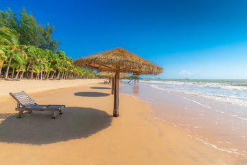 Summer coastal beach view in Zhanjiang, Guangdong Province, China