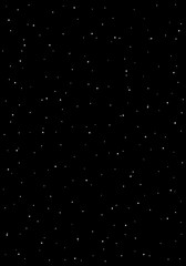 Plakat Huge clusters of stars in the dark sky. Black background. Vector illustration