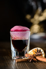 alcohol balsam shot