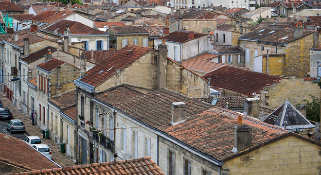 Toits bordelais Gironde France
