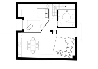 2D design of home space