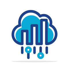 Vector illustration icon with a digital marketing concept