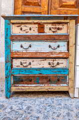 Vintage cabinet with drawers