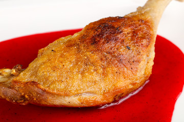 Duck leg