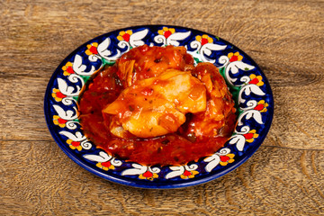 Georgian traditional Chahohbili