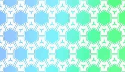 Pattern With Polygonal Geometric Elements. Vector Illustration. Template For Wallpaper, Interior Design, Decoration, Scrapbooking Page. Gradient Background