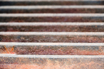 Rostiger Gullideckel